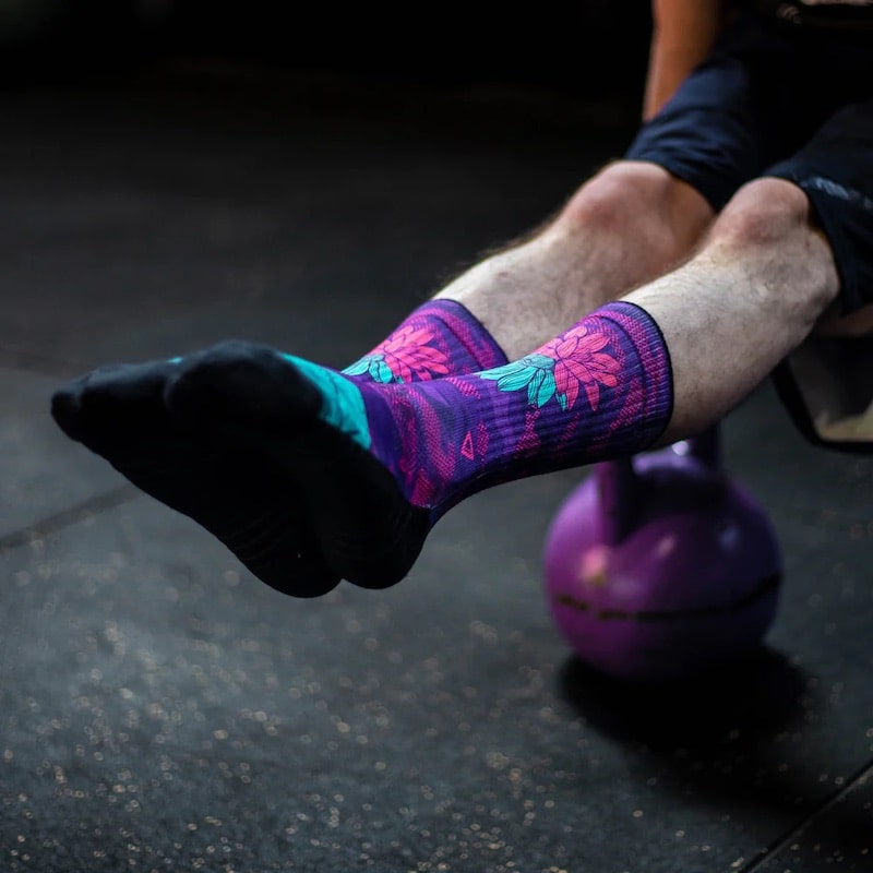RX0028-lithe-FLOWER-CAMO-performance-PURPLE-CAMO-GREEN-gymnastics
