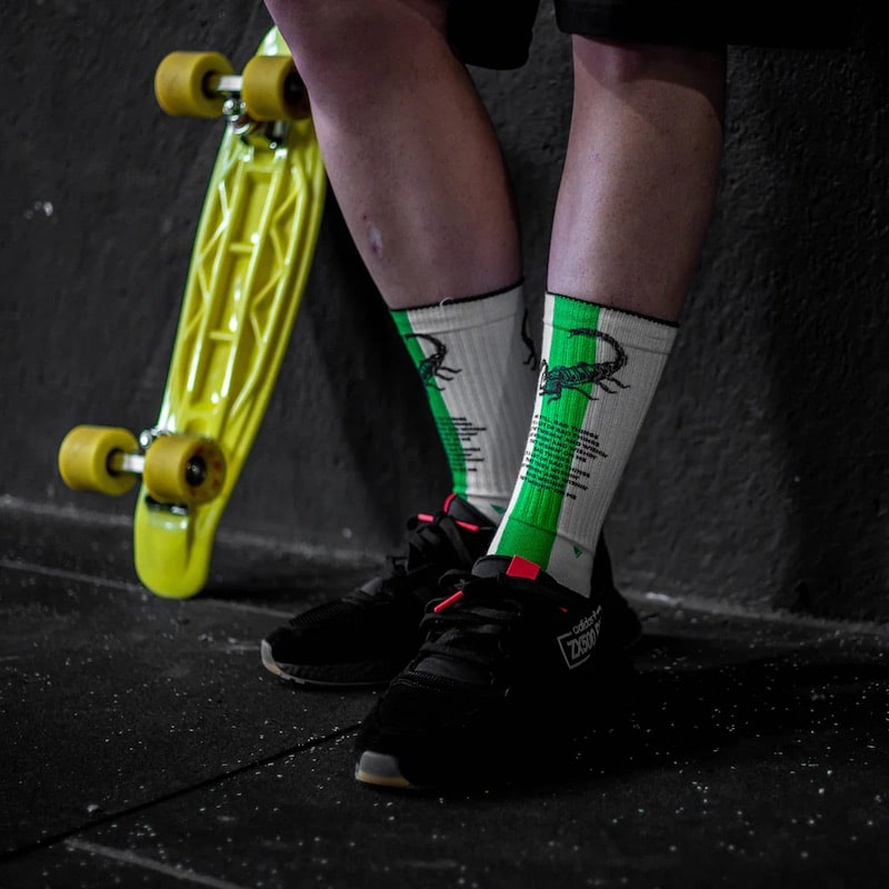 RX0029-lithe-SCORPION-performance-WHITE-GREEN-DRAKE-GODS-PLAN-skate