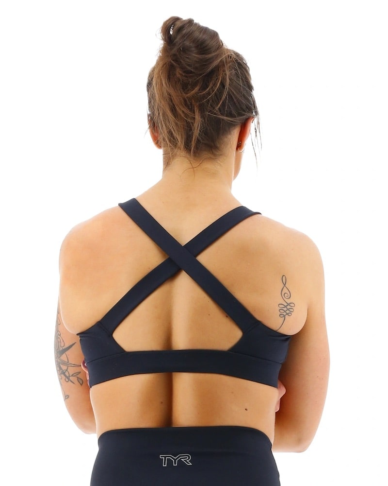 Sujetador deportivo TYR BASE KINETIC™ (solid crossback)-4