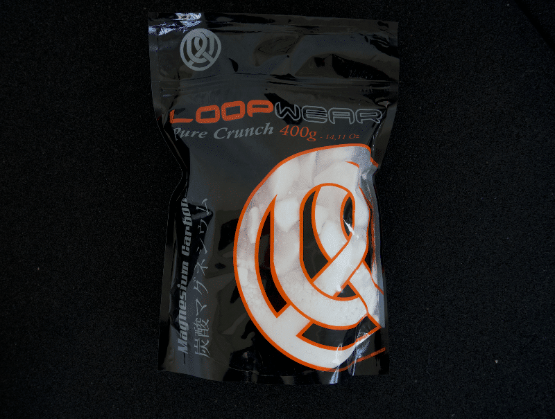 bolsa magnesio polvo granulado pure addiction crunch 400g loopwear