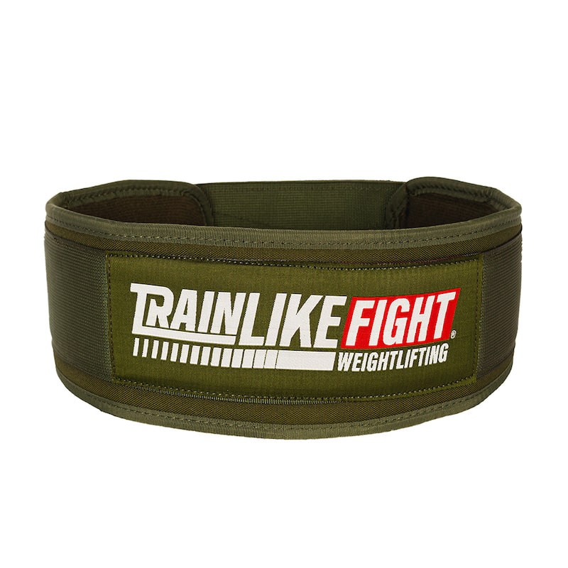cinturon halterofilia entry trainlikefight verde