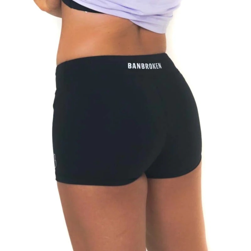 malla corta banbroken black