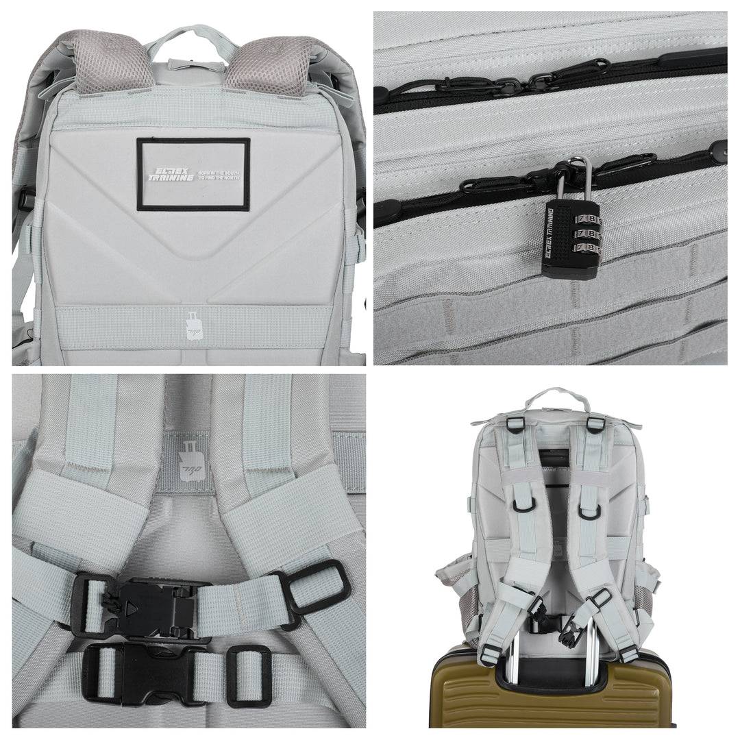 Mochila táctica Elitex Training 25L All in - Silver
