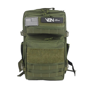 mochila tactica crossfit v2 vbn fitness verde