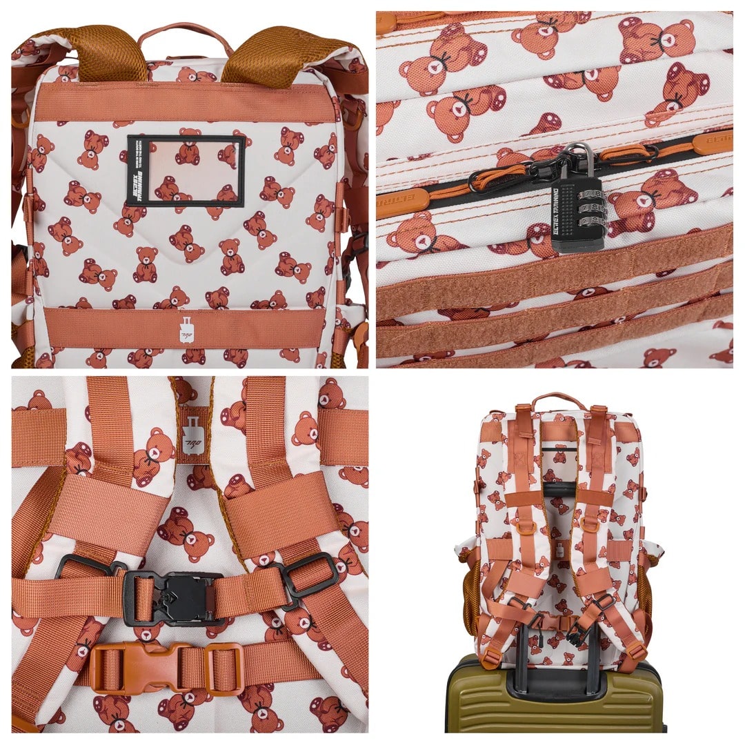 Mochila táctica Elitex Training V1 45L All in - Teddy Bear