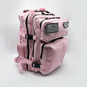 mochila tactica entrenamiento 25l vbn fitness rosa