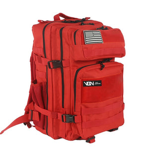 mochila tactica v2 roja vbn fitness 2