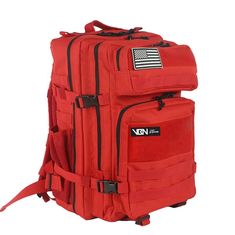 mochila tactica v2 roja vbn fitness 2