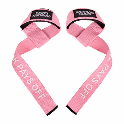 Straps de halterofilia Elitex Training - Rosa