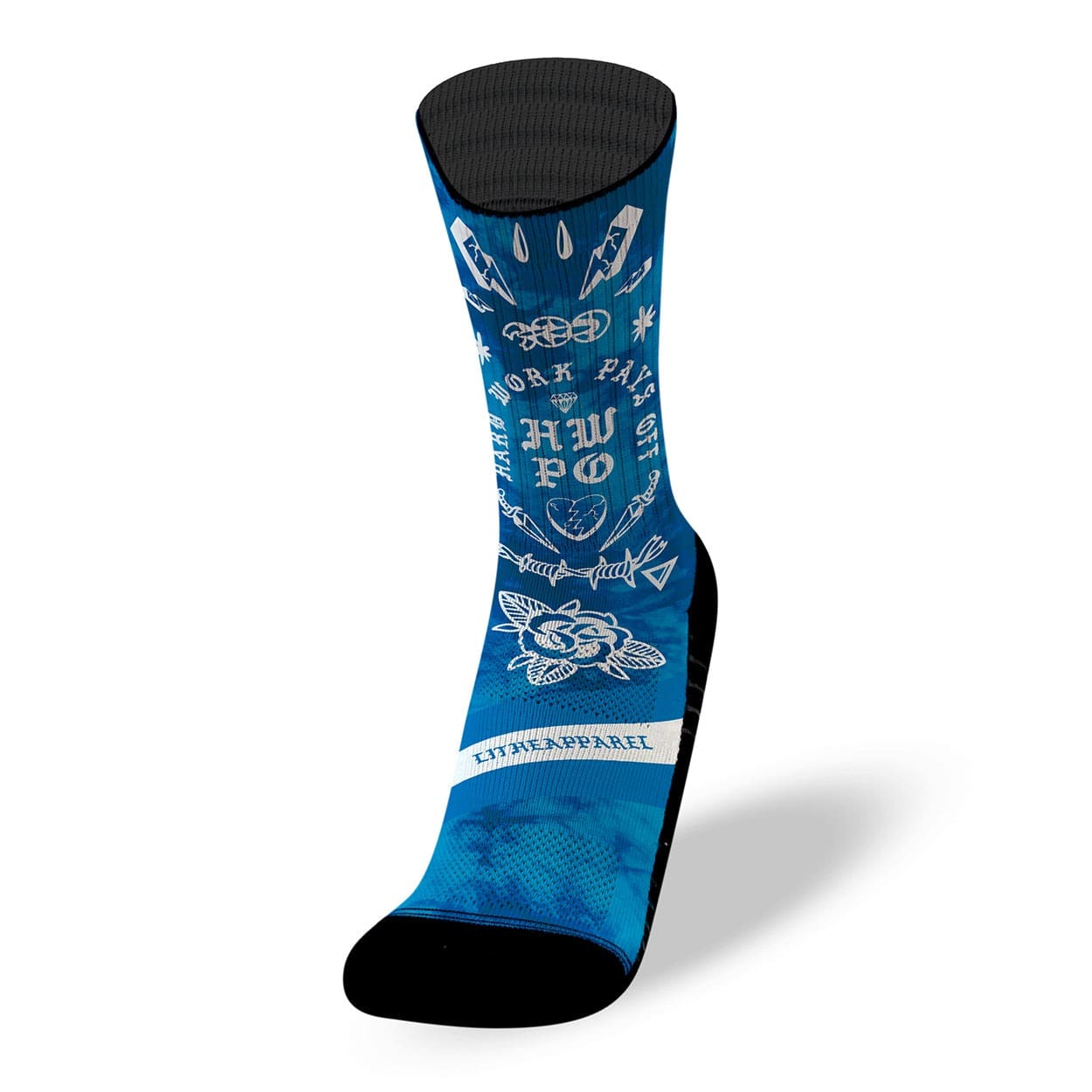 Calcetines LitheApparel HWPO Blue 25