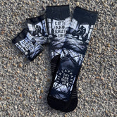 Calcetines LitheApparel Lift and shut up