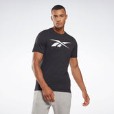 Camiseta Reebok Graphic Series Vector - Negra